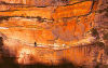 Sun Setting In Blue Mountains